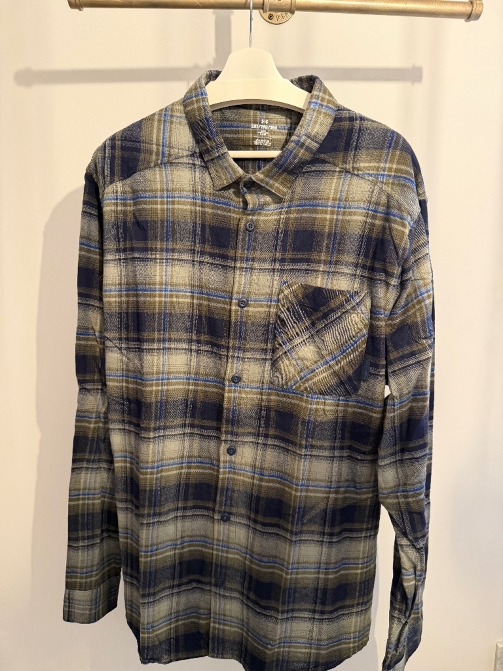Under Armour / XXL / Loose Fit / Flannel / 100% Cotton